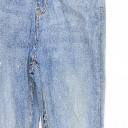 Denim & Co. Womens Blue   Skinny Jeans Size 10 L27 in