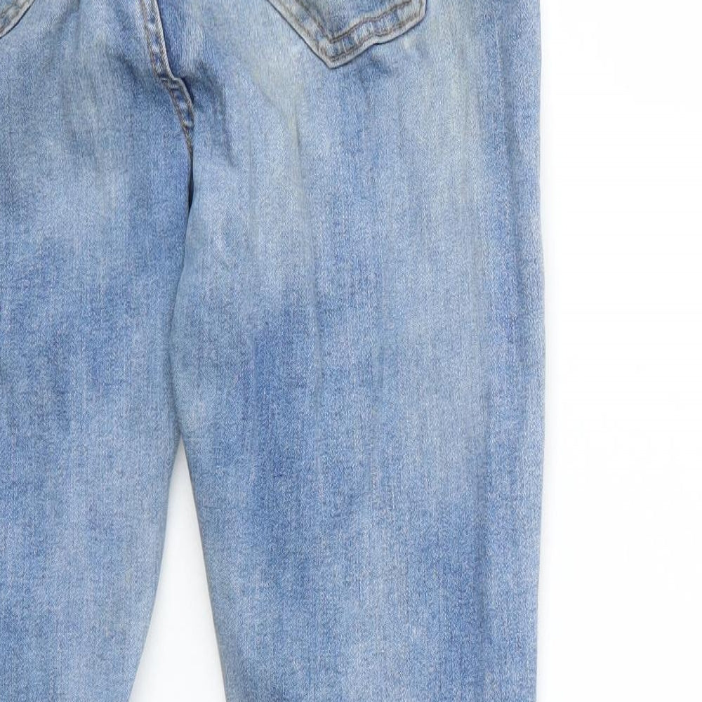 Denim & Co. Womens Blue   Skinny Jeans Size 10 L27 in