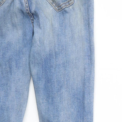 Denim & Co. Womens Blue   Skinny Jeans Size 10 L27 in