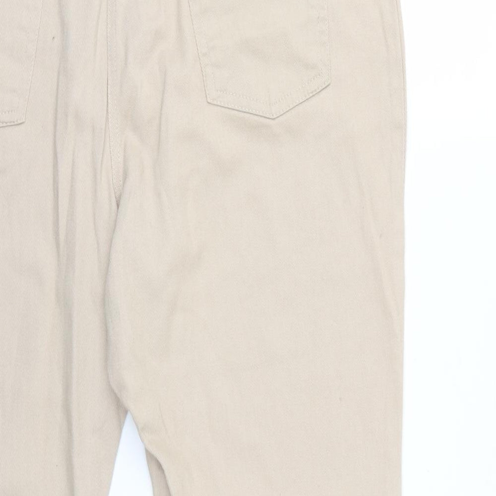 Union Blues Womens Beige   Trousers  Size 38 L26 in