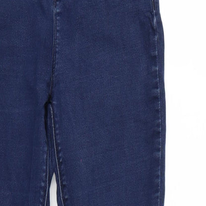 Peacocks Womens Blue   Skinny Jeans Size 10 L29 in
