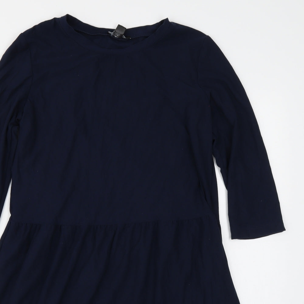 ESMARA Womens Blue  Rayon A-Line  Size 8