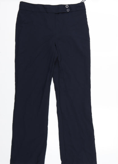 George Womens Blue   Trousers  Size 10 L29 in