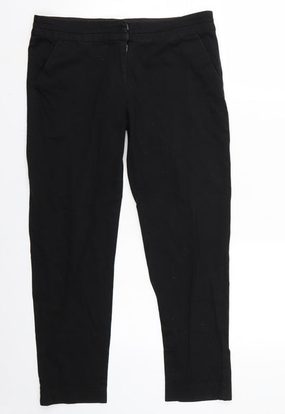 Fusion Womens Black   Trousers  Size 12 L26 in