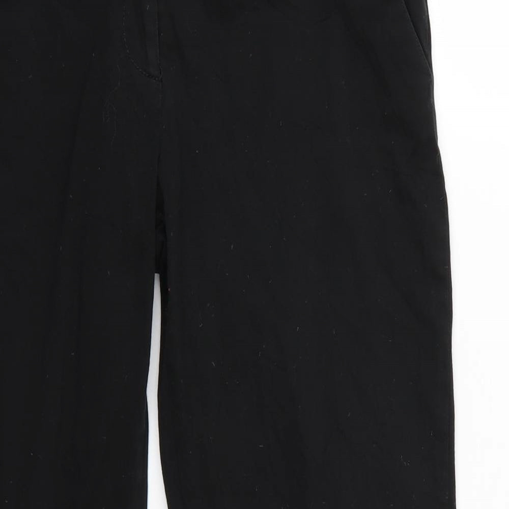 Fusion Womens Black   Trousers  Size 12 L26 in