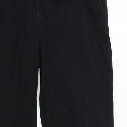 Fusion Womens Black   Trousers  Size 12 L26 in