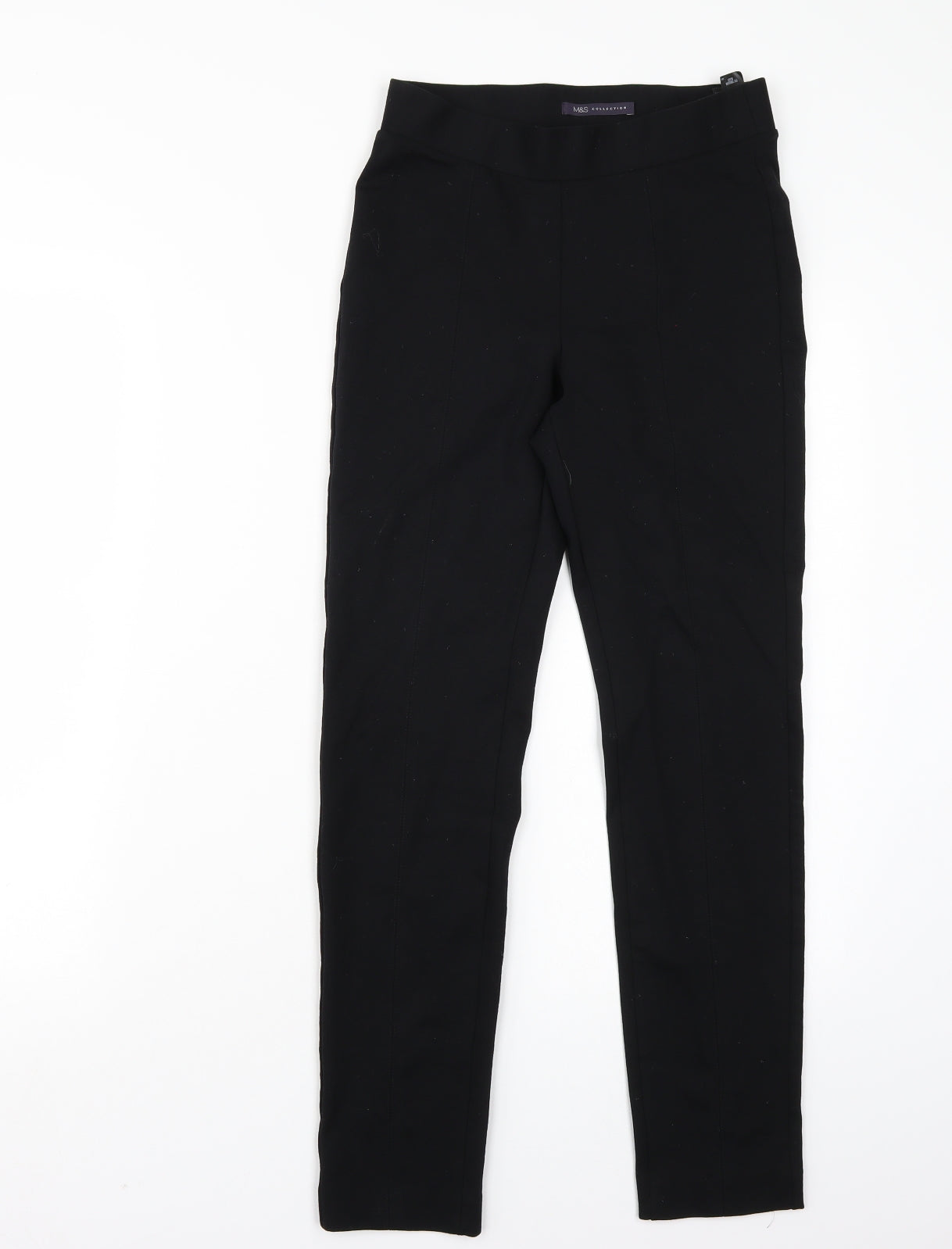 Womens UK Size 8 Marks and Spencer  Carrot Black Leggings