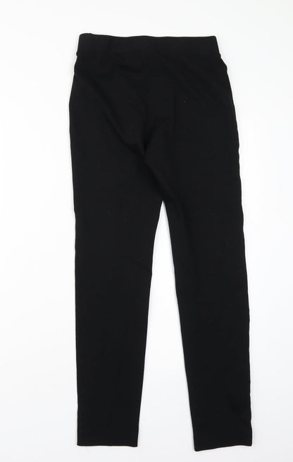 Womens UK Size 8 Marks and Spencer  Carrot Black Leggings