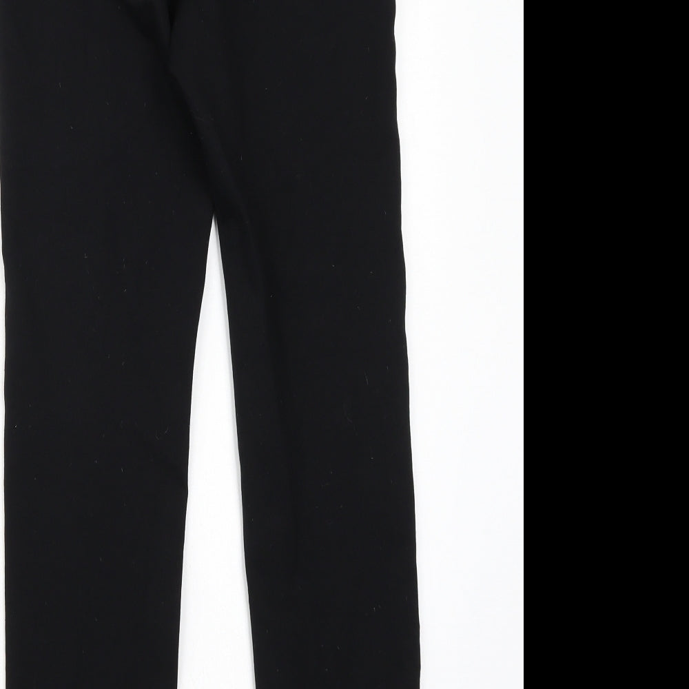 Womens UK Size 8 Marks and Spencer  Carrot Black Leggings