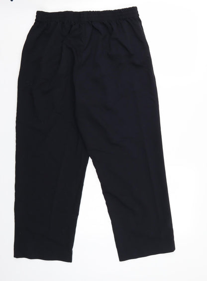Womens UK Size 16 Damart Regular Fit  Blue Trousers