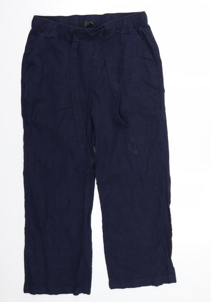 Womens UK Size 14 Bonmarché Regular Fit  Blue Trousers