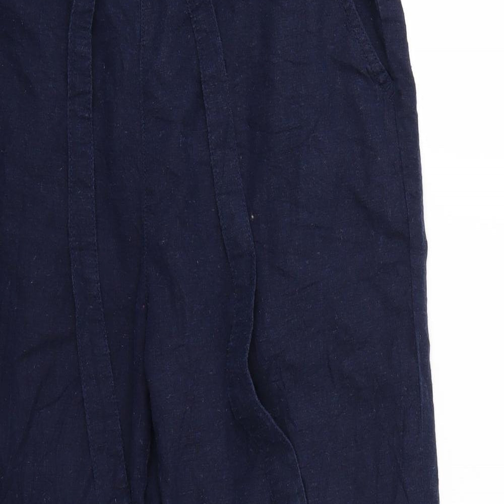 Womens UK Size 14 Bonmarché Regular Fit  Blue Trousers