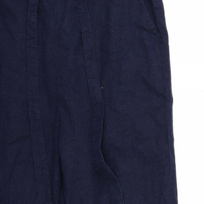 Womens UK Size 14 Bonmarché Regular Fit  Blue Trousers