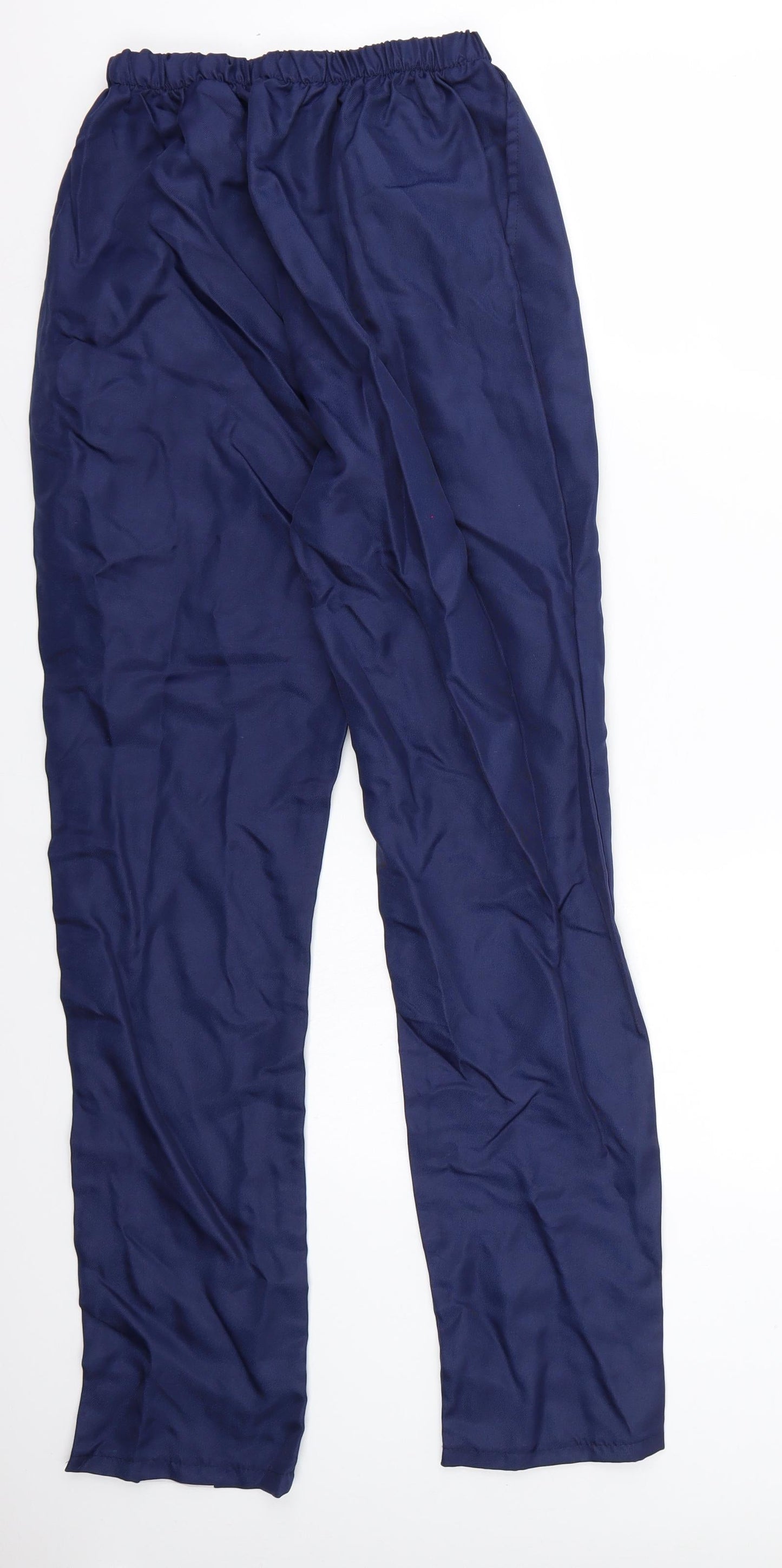 Womens UK Size 2XL Preworn Regular Fit  Blue Trousers
