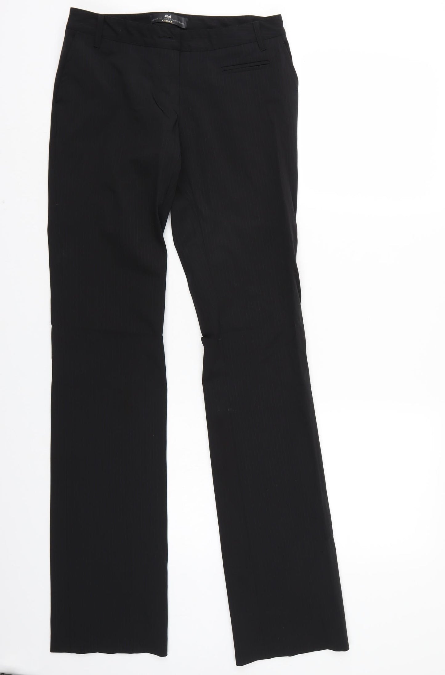 Daniele Alessandrini Womens Black   Trousers  Size 40 L33 in