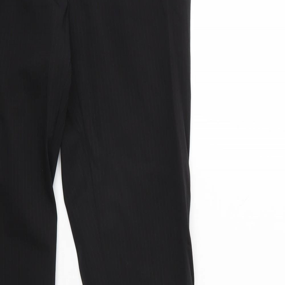 Daniele Alessandrini Womens Black   Trousers  Size 40 L33 in