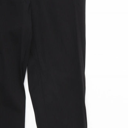 Daniele Alessandrini Womens Black   Trousers  Size 40 L33 in