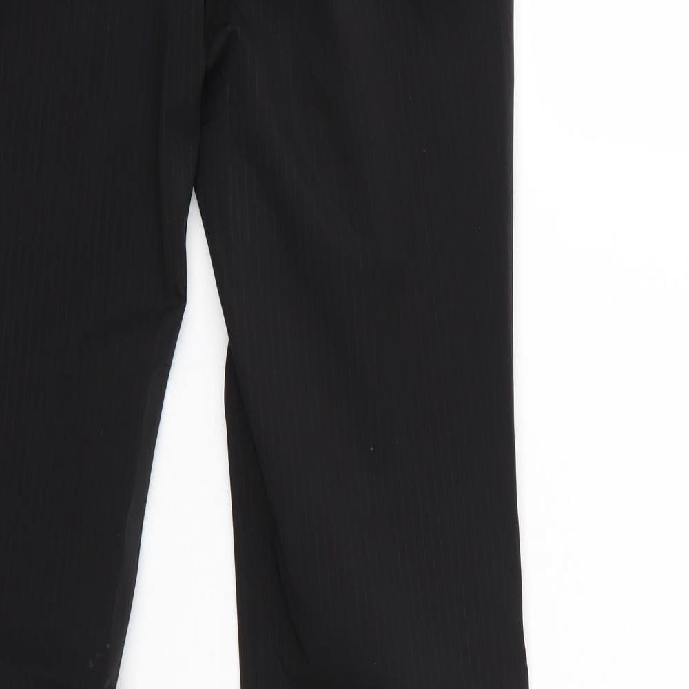 Daniele Alessandrini Womens Black   Trousers  Size 40 L33 in