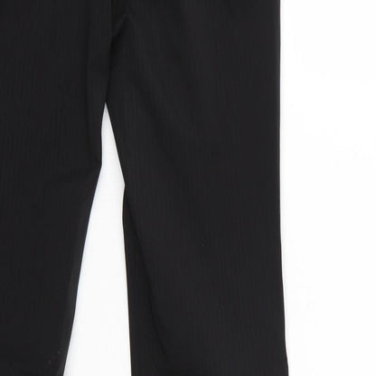 Daniele Alessandrini Womens Black   Trousers  Size 40 L33 in