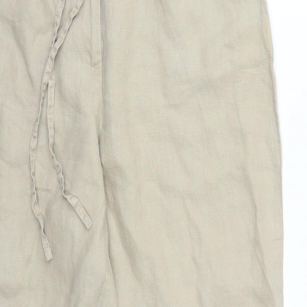 Cotton Traders Womens Beige   Trousers  Size 14 L27 in