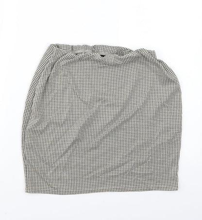 Newlook Womens Brown   A-Line Skirt Size 14