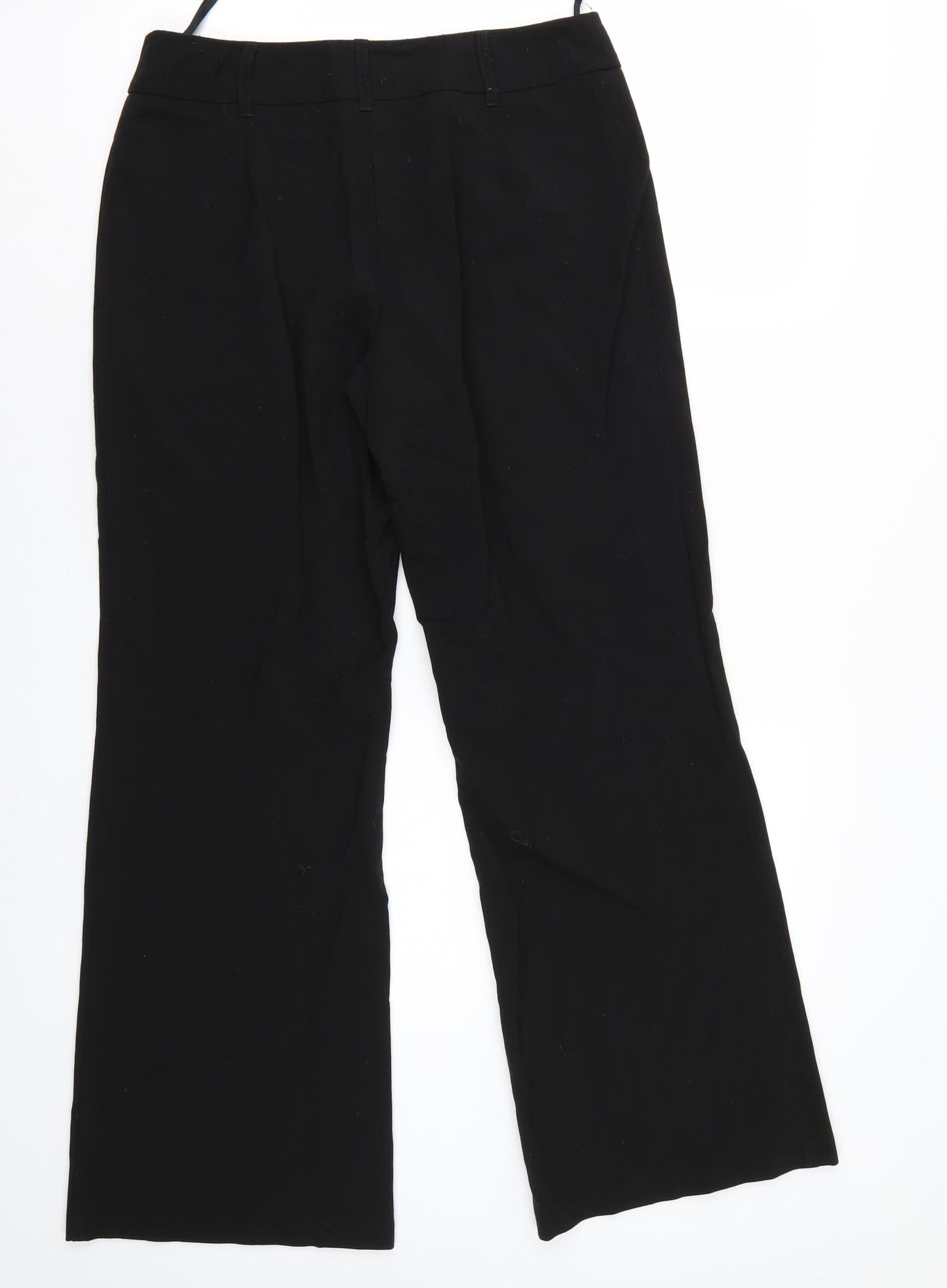Debenhams Womens Black   Trousers  Size 10 L27 in