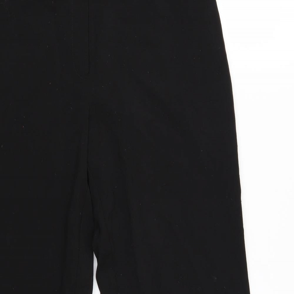 Debenhams Womens Black   Trousers  Size 10 L27 in