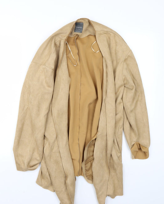 Primark Womens Beige   Jacket Coat Size 10