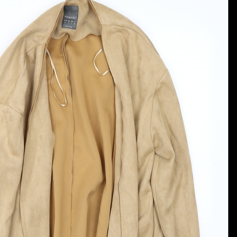 Primark Womens Beige   Jacket Coat Size 10
