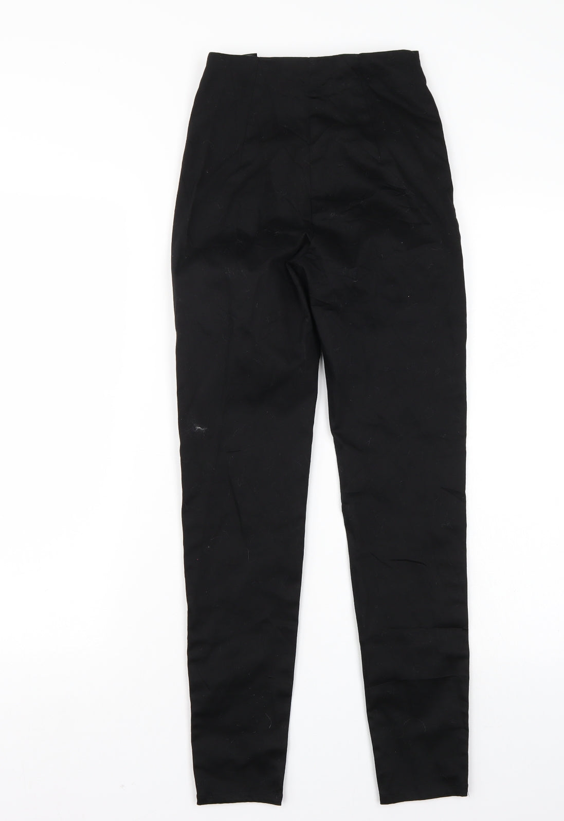 Womens UK Size 4 H&M Regular Fit  Black Trousers