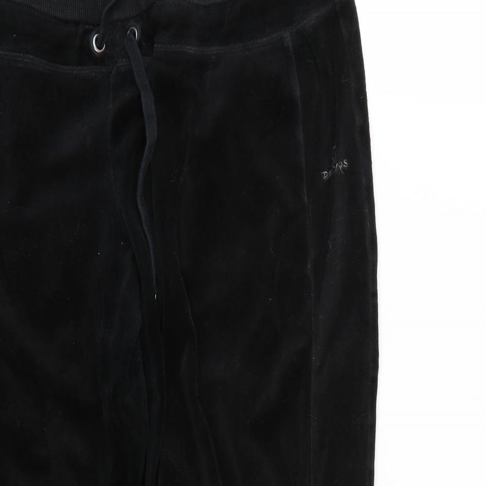 DOMYOS Womens Black   Sweatpants Trousers Size M L27 in