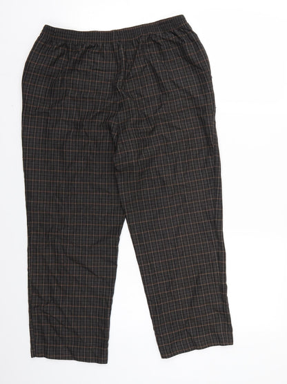 Womens UK Size 14 Marks and Spencer Regular Fit  Grey Trousers