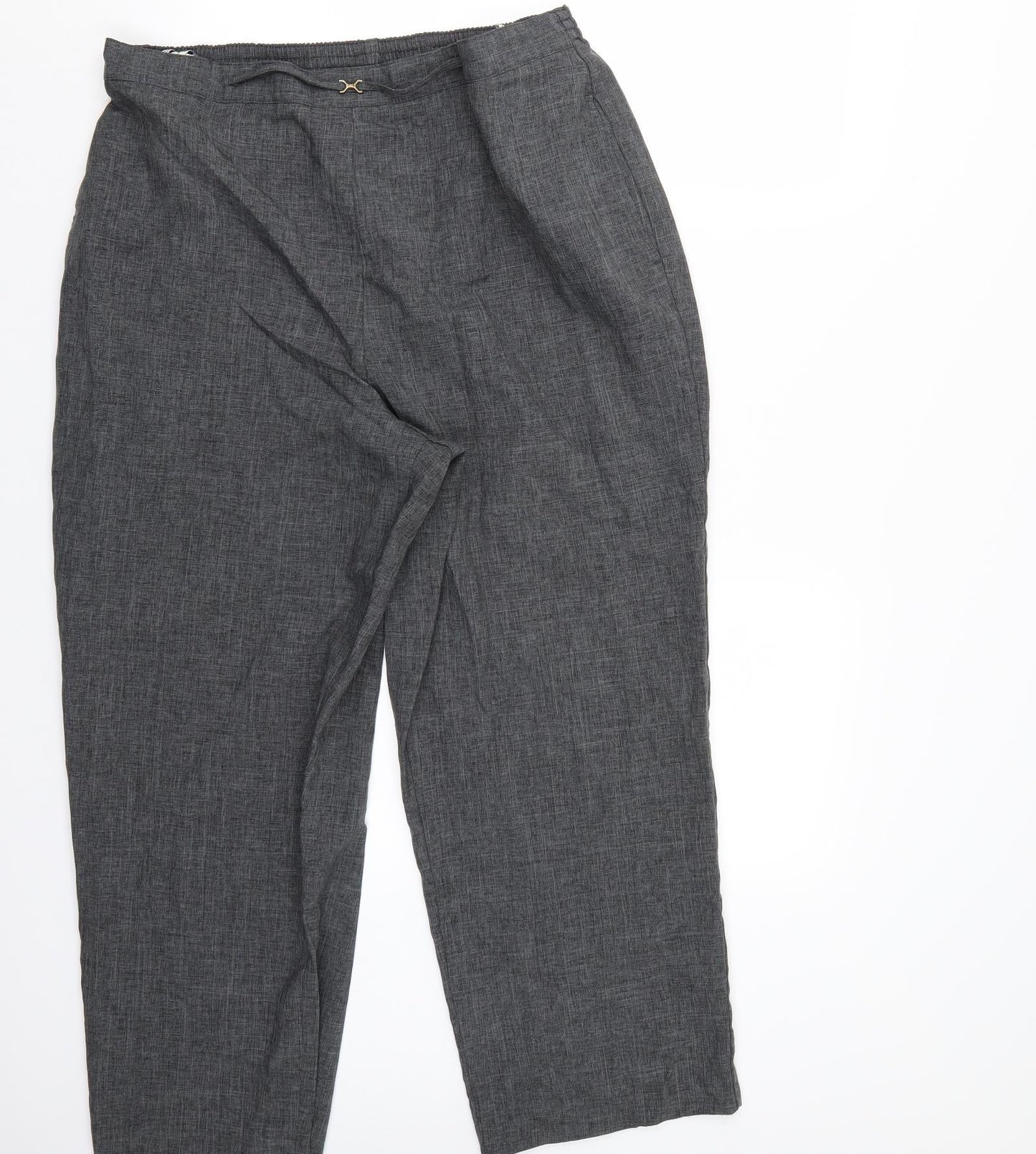 Womens UK Size 16 BHS Regular Fit  Grey Trousers