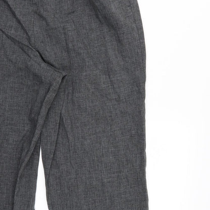 Womens UK Size 16 BHS Regular Fit  Grey Trousers