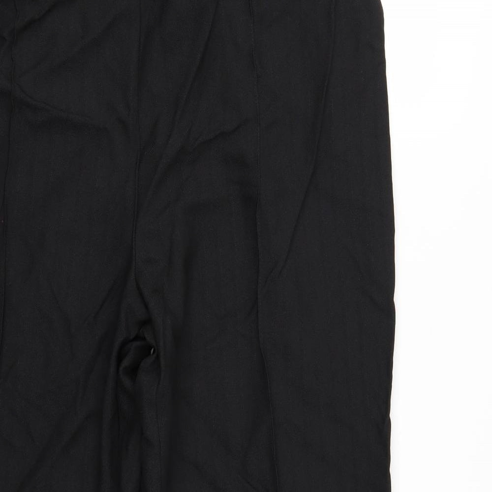 Womens UK Size 18 Marks and Spencer Regular Fit  Black Trousers