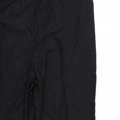 Womens UK Size 18 Marks and Spencer Regular Fit  Black Trousers