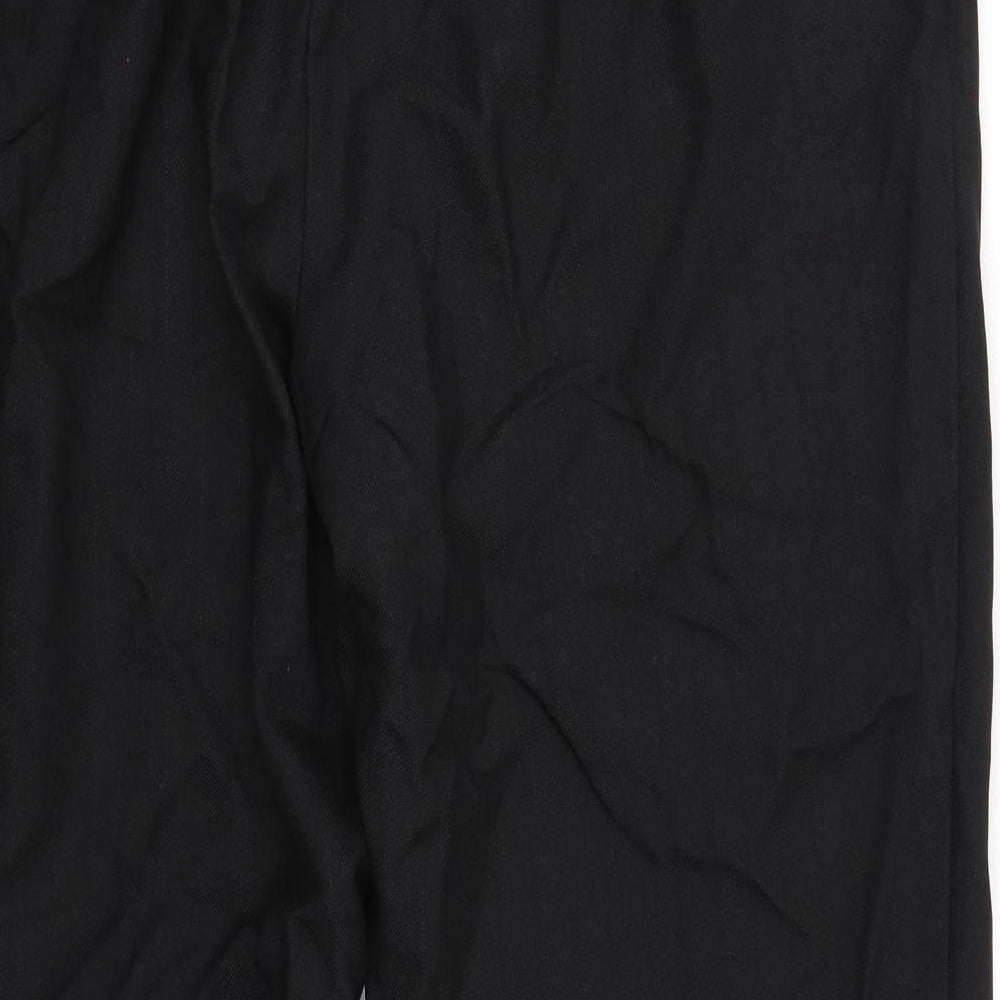 Womens UK Size 18 Marks and Spencer Regular Fit  Black Trousers
