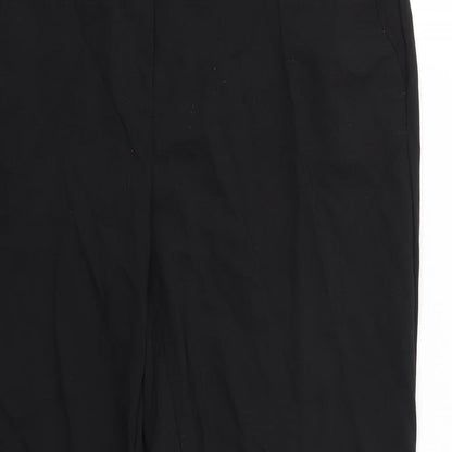 Womens UK Size 12 Dorothy Perkins Regular Fit  Black Trousers