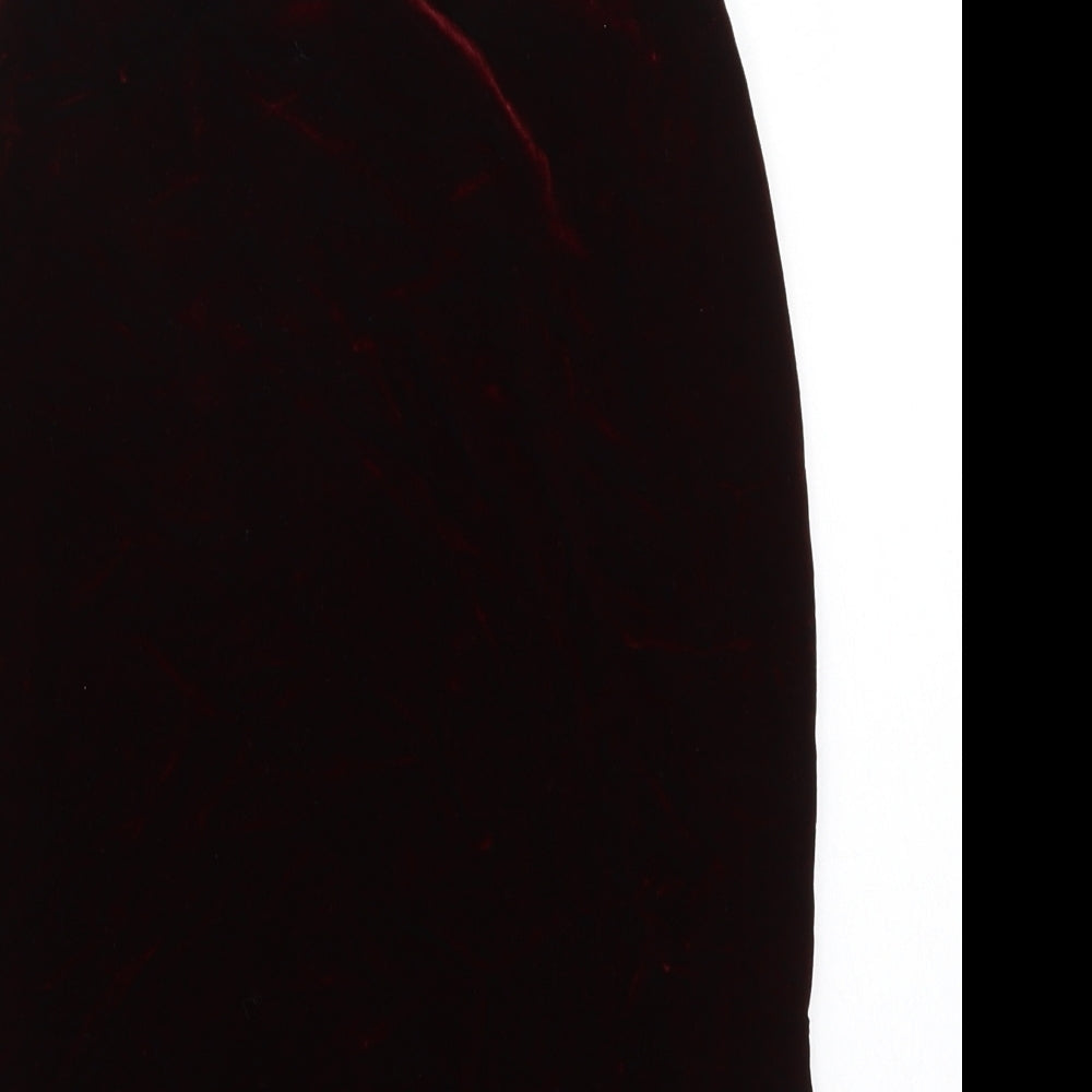 American Apparel Womens Purple   A-Line Skirt Size M