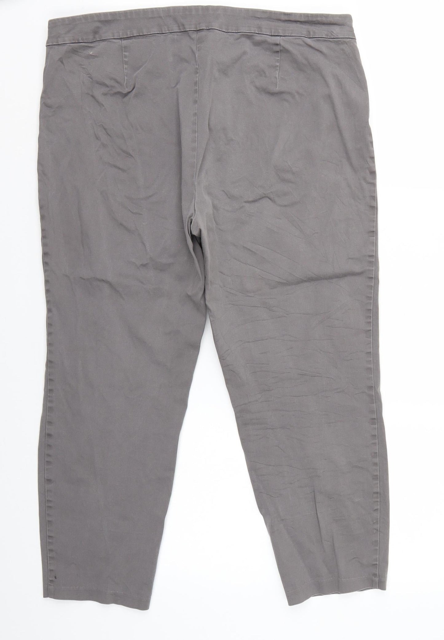 Womens UK Size 16 Marks and Spencer Regular Fit  Grey Trousers