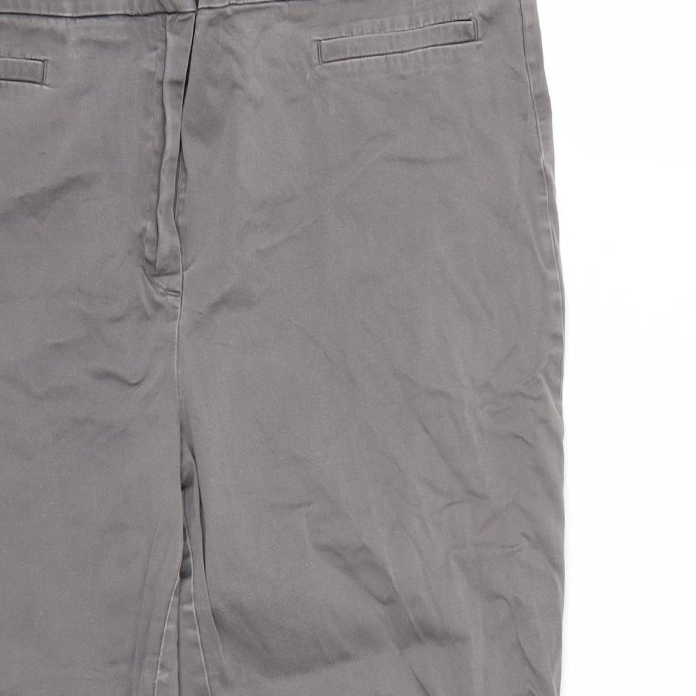 Womens UK Size 16 Marks and Spencer Regular Fit  Grey Trousers