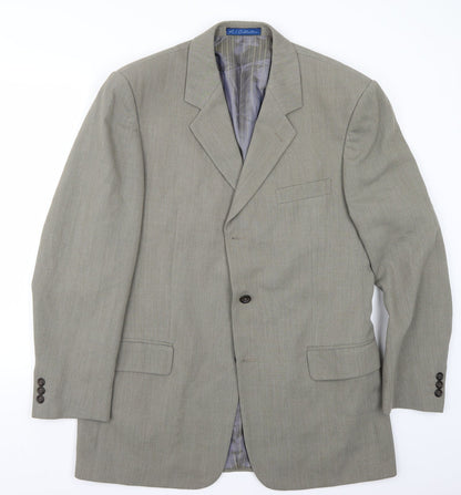 r i collection Mens Grey   Jacket Suit Jacket Size 42