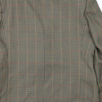 Avenue Mens Brown   Jacket Suit Jacket Size 34