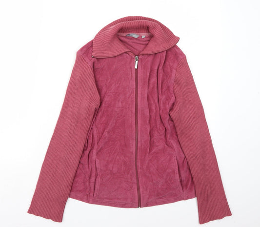 Per Una Womens Pink   Jacket Coat Size L