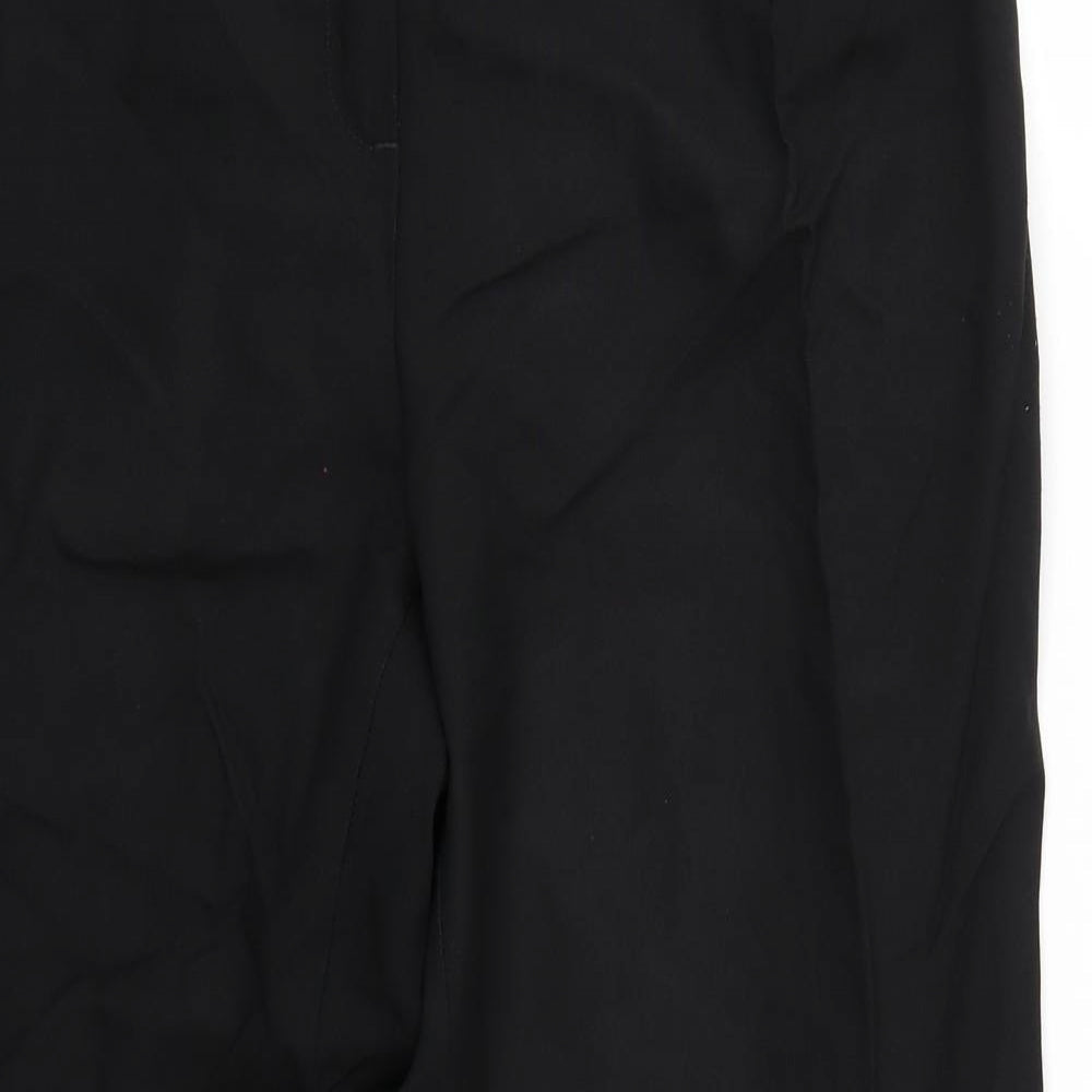 Womens UK Size 18 Marks and Spencer Regular Fit  Black Trousers