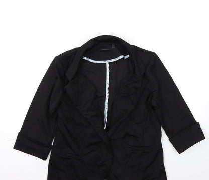 Model Womens Black   Jacket Blazer Size L