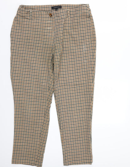 Cortefiel Womens Brown   Trousers  Size M L26 in