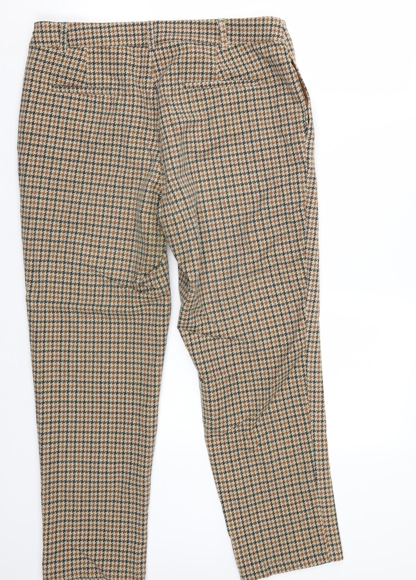 Cortefiel Womens Brown   Trousers  Size M L26 in