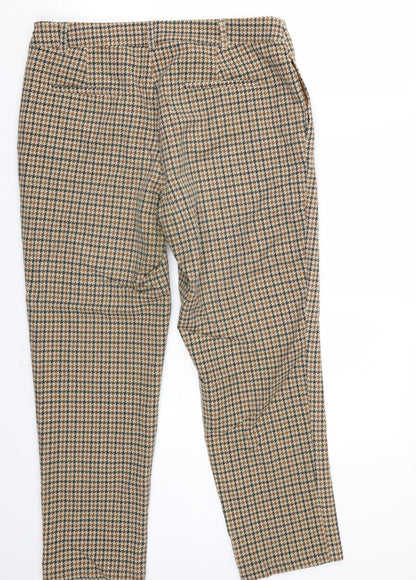 Cortefiel Womens Brown   Trousers  Size M L26 in
