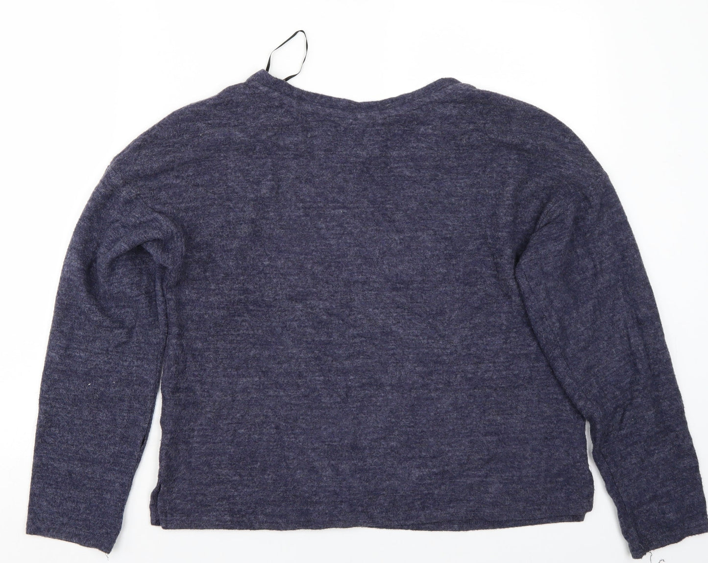 Womens UK Size S H&M Blue Basic T-Shirt